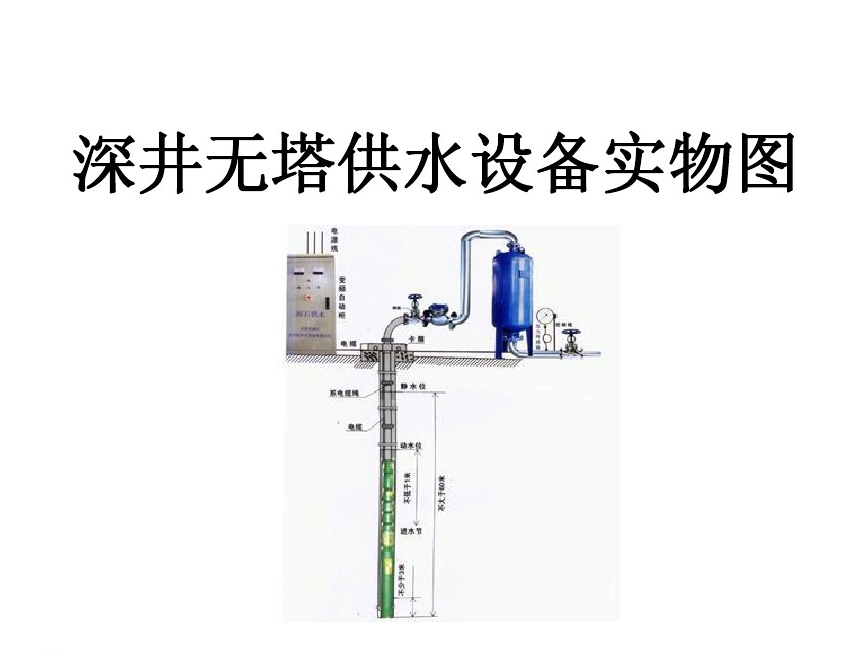 邵武市井泵无塔式供水设备